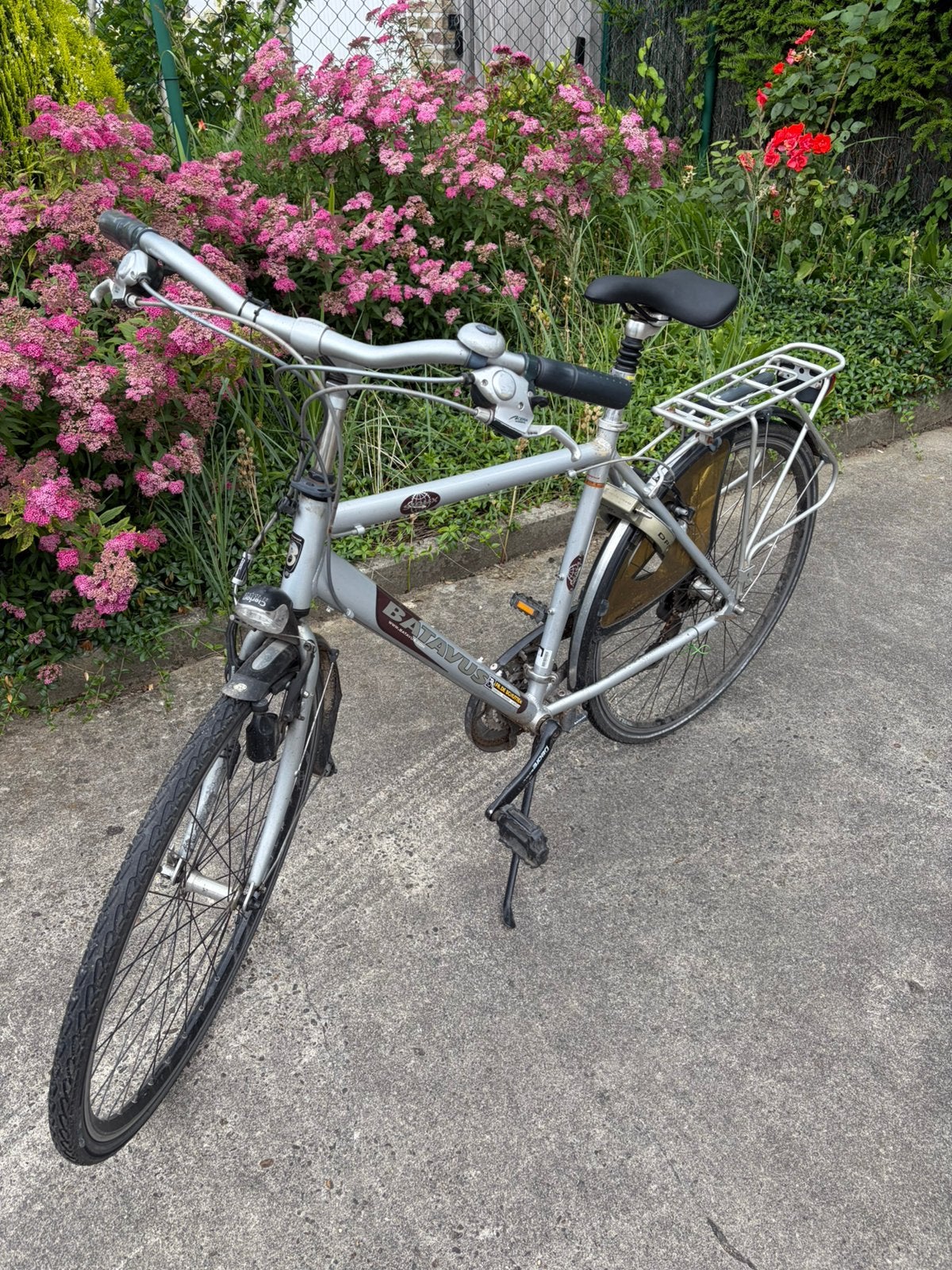 Stadsfiets heren, Ophalen, Gebruikt, Velgrem, Versnellingen
