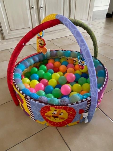 Kleurrijk ballenbad – activiteitenbak Playgro, Kinderen en Baby's, Ophalen, Zo goed als nieuw, Babygym