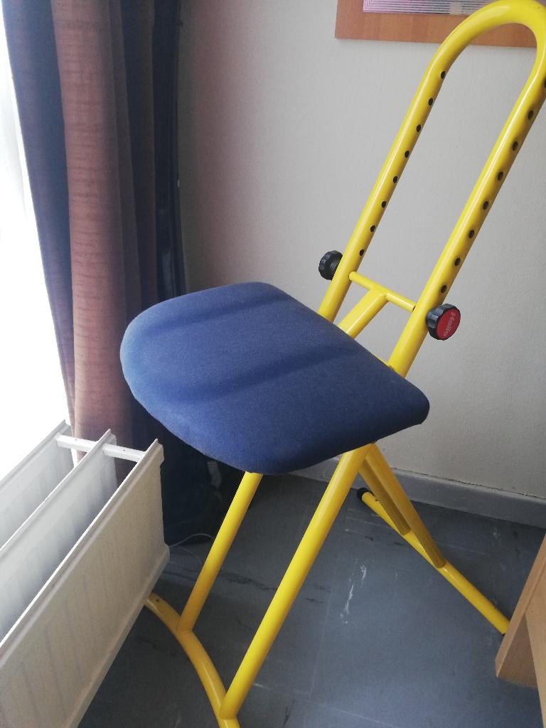Chaise haute pliable, Tissus, Autres couleurs, Enlèvement, Utilisé