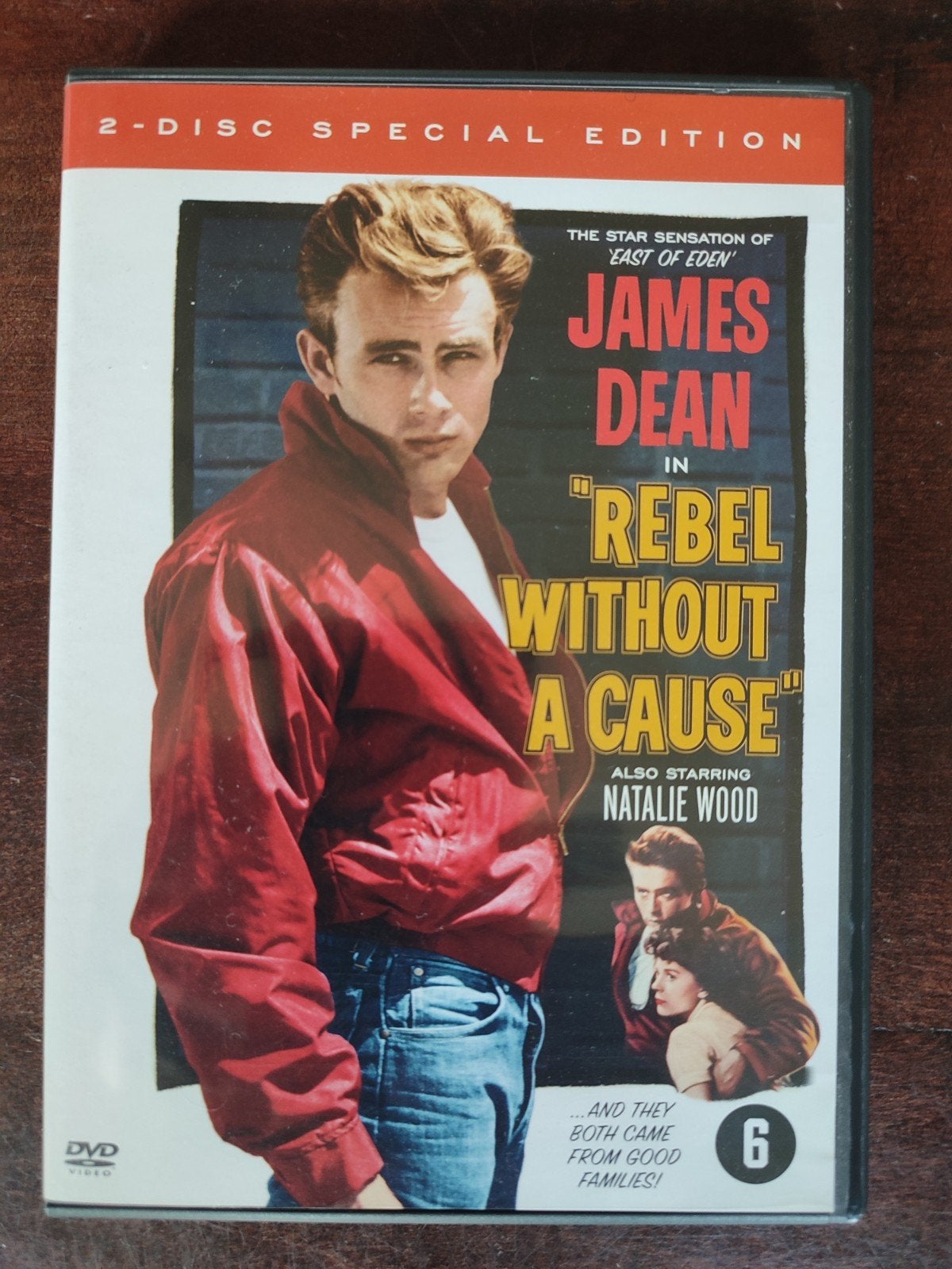 2-DVD Special Edition : REBEL WITHOUT A CAUSE, Ophalen of Verzenden, Zo goed als nieuw
