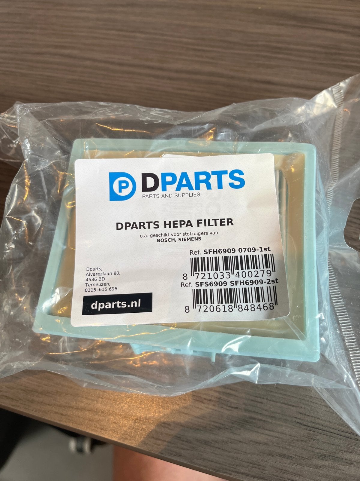 Hepa filter stofzuiger, Ophalen, Nieuw, Bosch