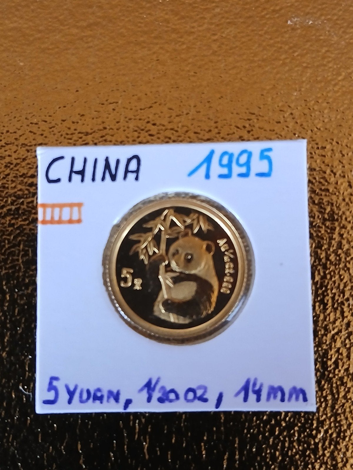 5 yuan 1/20 oz panda 1995, Postzegels en Munten, Munten | Europa | Euromunten, Ophalen