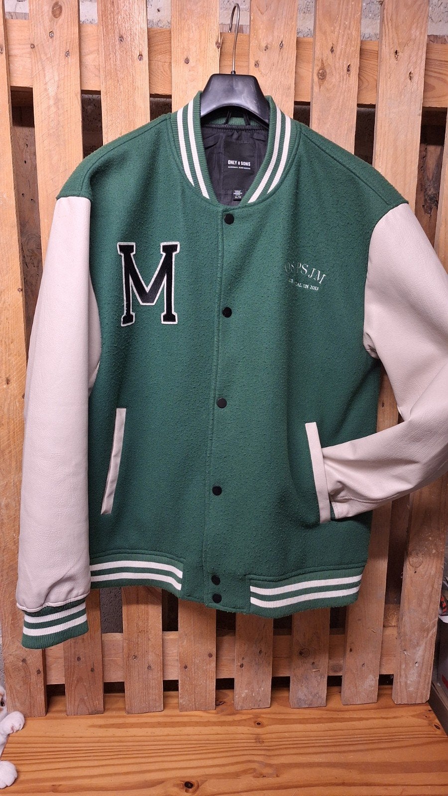 Baseball Jacket Only&Sons  mt XL, Ophalen of Verzenden, Groen, Only & sons