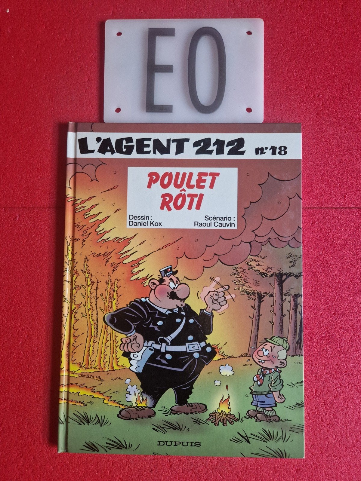 bd l agent 212 tome 18,EO, Enlèvement ou Envoi