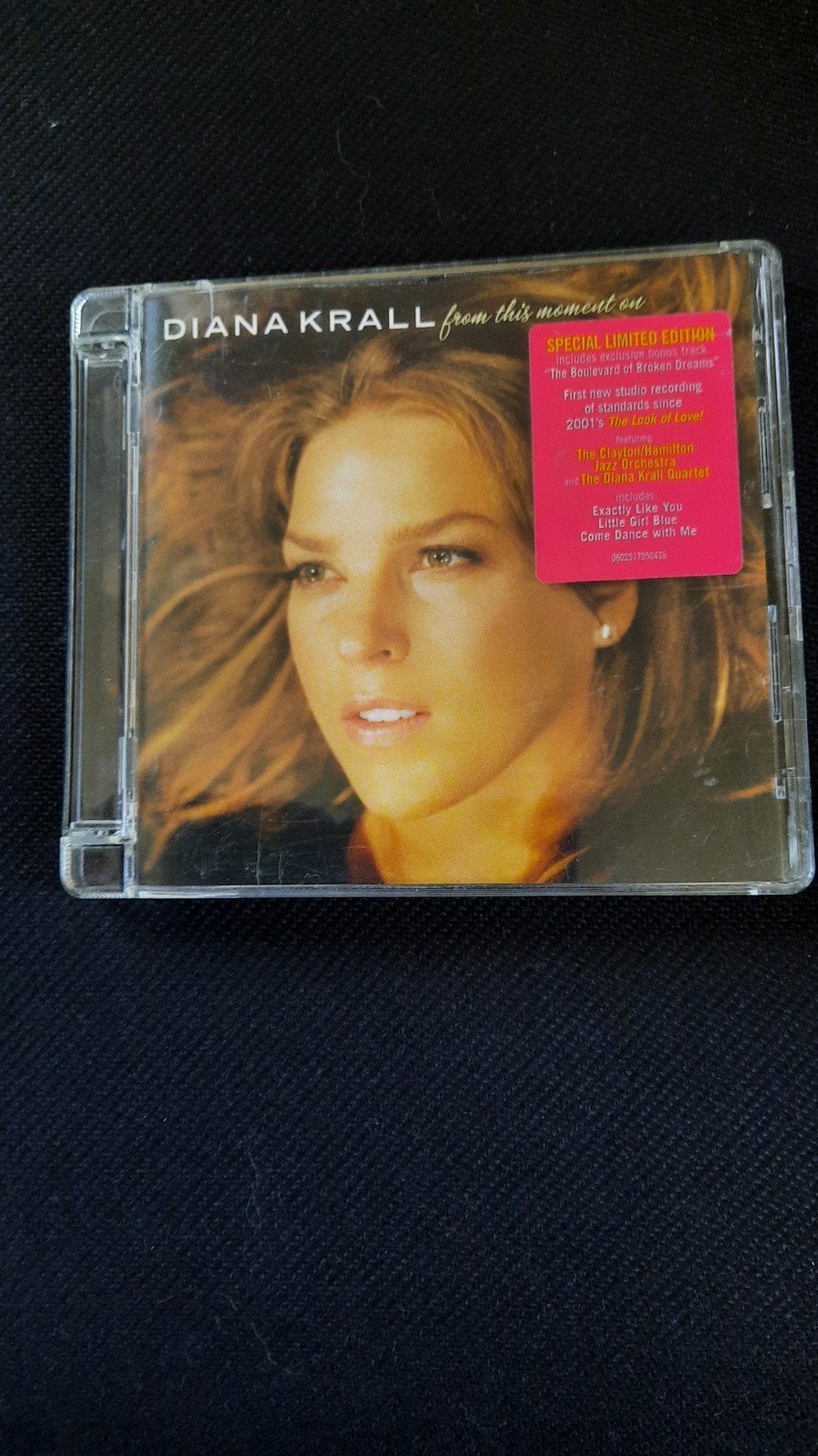 DIANA KRALL From this moment on, Cd's en Dvd's, Met bonustracks, Ophalen of Verzenden, Zo goed als nieuw, Jazz