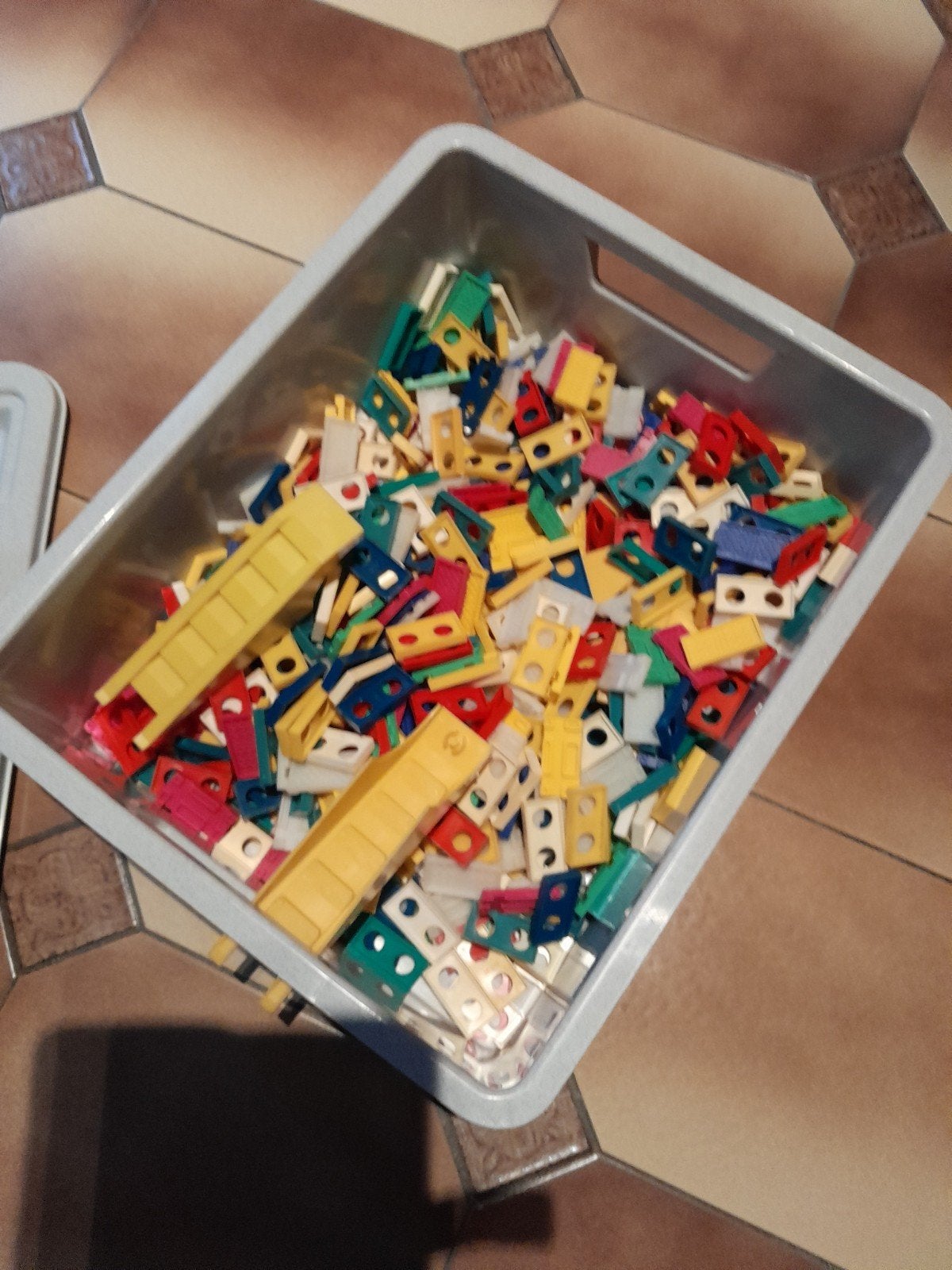 domino blokjes, Ophalen