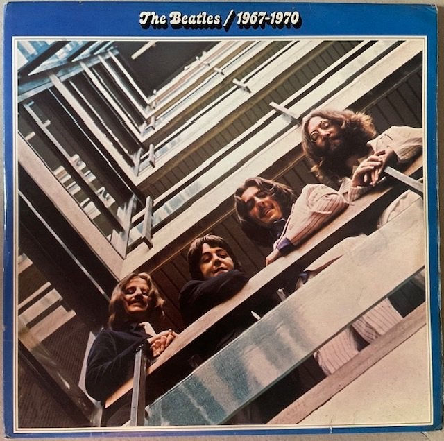 « Album bleu » des Beatles 1967-1970 *Royaume-Uni 1973, 12 pouces, Pop rock, Comme neuf, Pochette gatefold