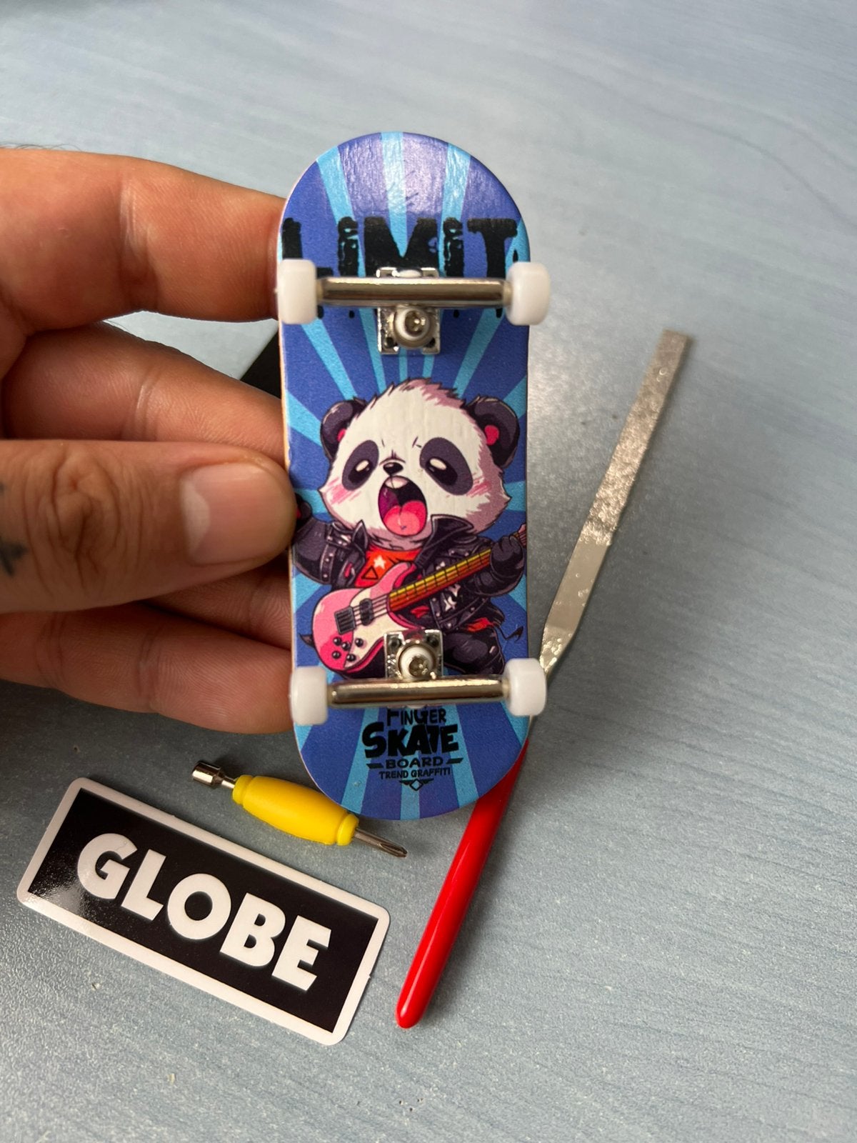 Fingerboard F3Flip 34 mm – Panda, Ophalen of Verzenden, Nieuw, Skateboard, Longboard
