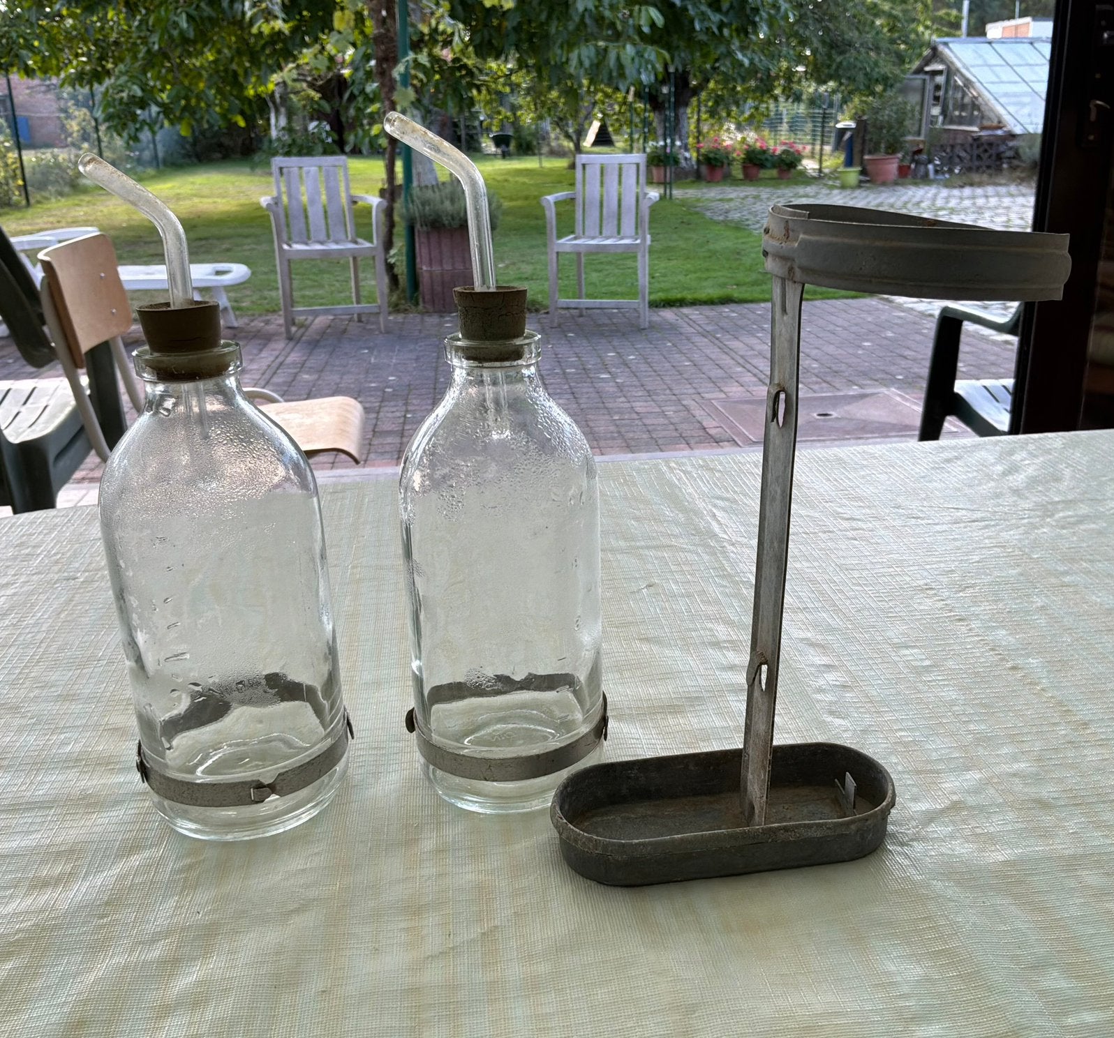 Drinkflessen & drinkbak voor konijnen, Ophalen, Gebruikt, Voerbakje