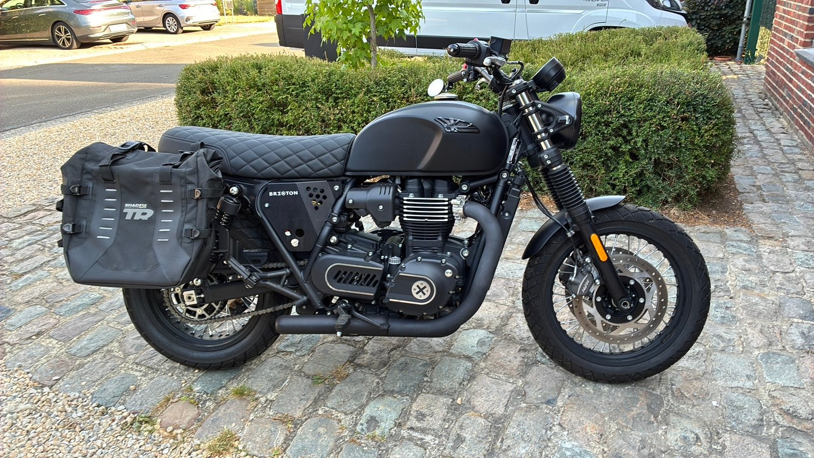 Brixton Cromwell 1200 2025 1800 km Nb accessoires, Permis Moto A, Tourisme, Occasion, Plus de 35 kW