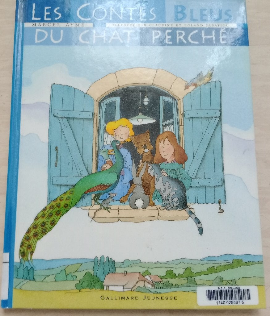 Livre "Les Contes Bleus du Chat Perché", 5 of 6 jaar, Fictie algemeen, Jongen of Meisje, Ophalen of Verzenden