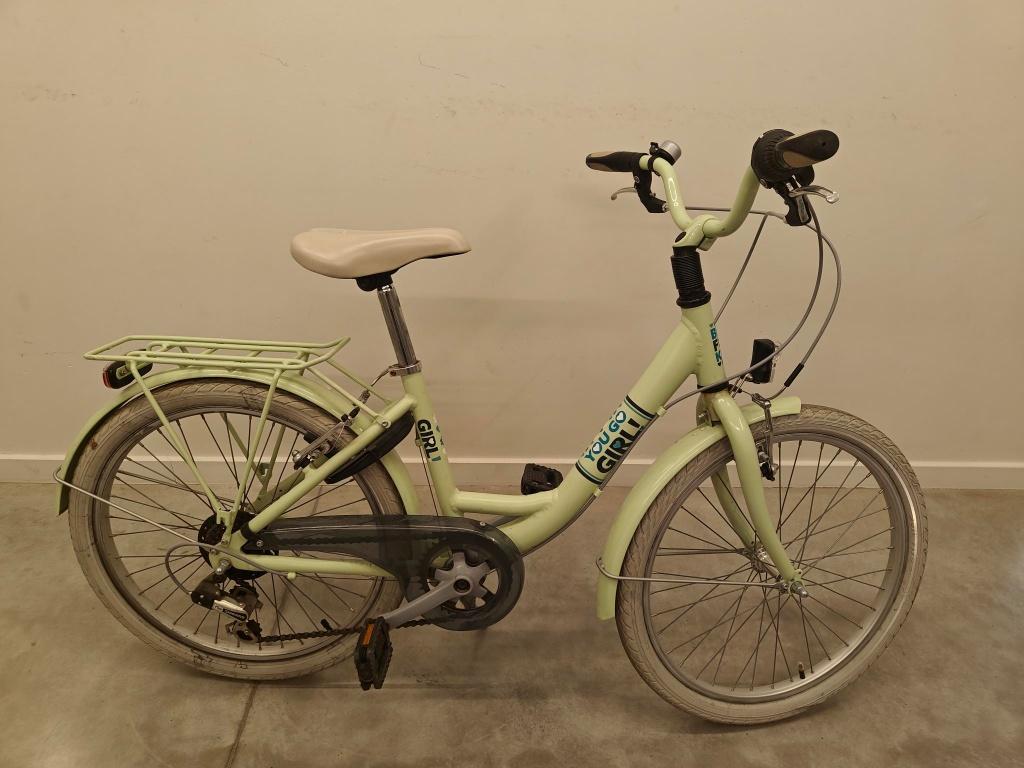 22 inch You go Girl kinderfiets, Fietsen en Brommers, Ophalen, 22 inch, Velgrem, Versnellingen