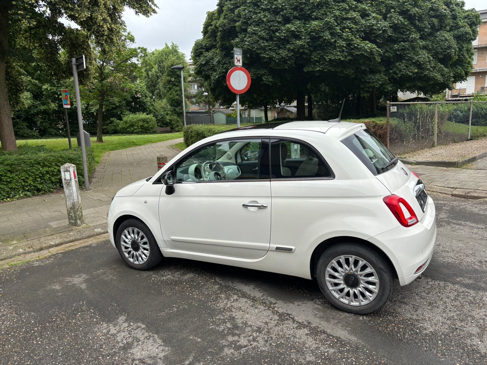 Fiat 500 1.2 benz 25700km 2016 garantie!, Autos, 1242 cm³, Essai à domicile, Achat, Euro 6