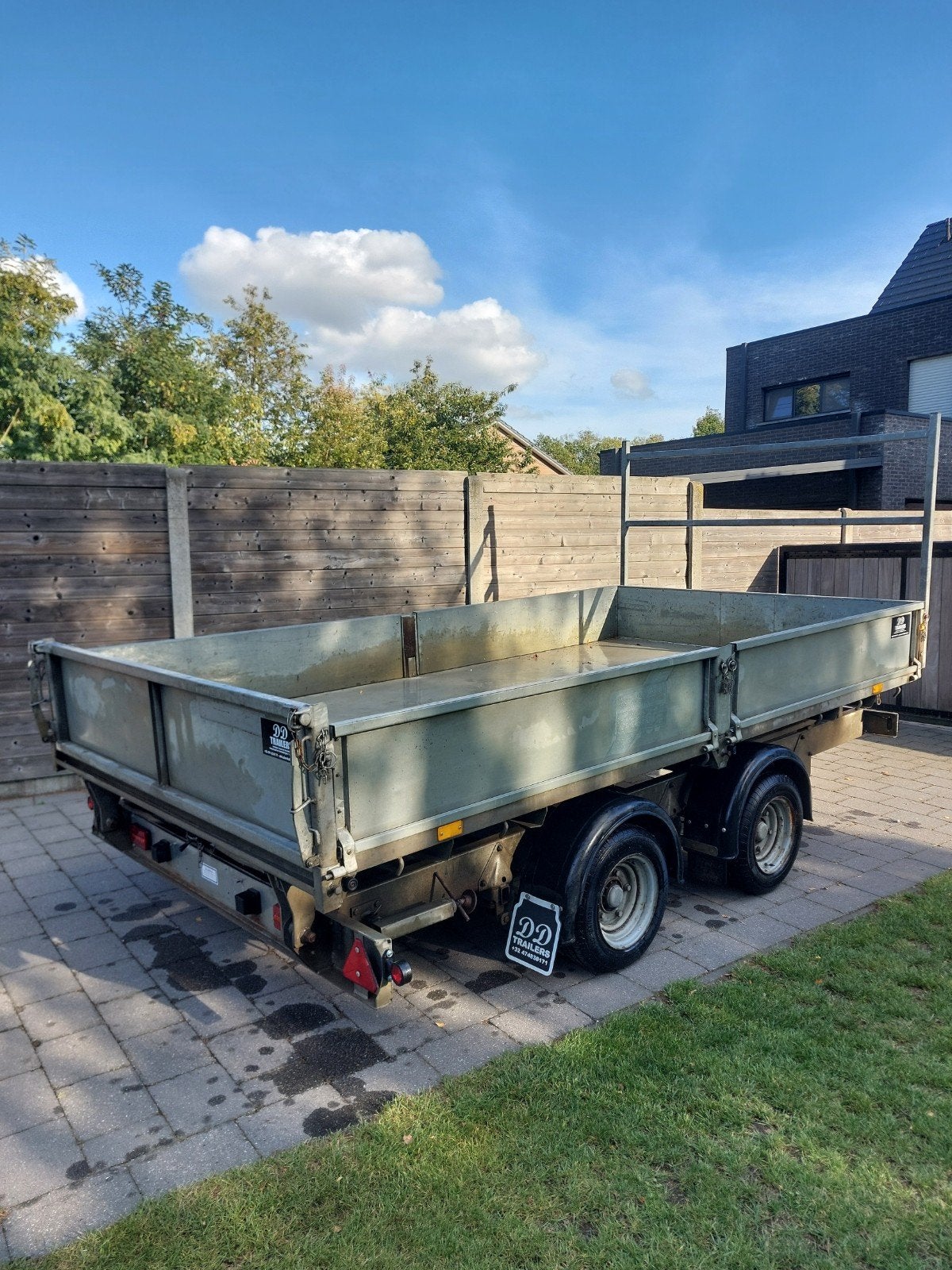 ifor williams kipper aanhangwagen 3500kg mtm -afm.370x200, Ophalen, Gebruikt