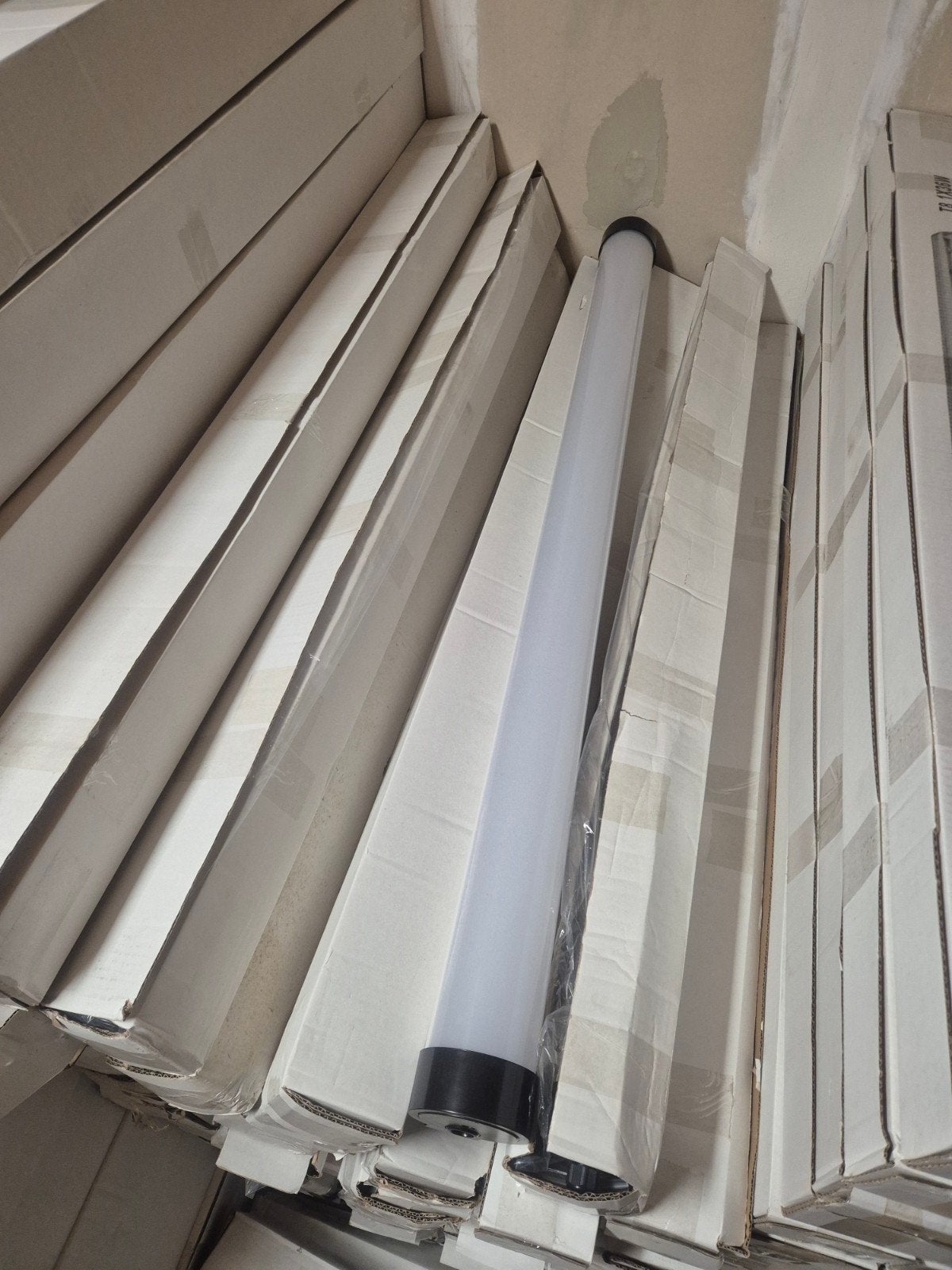lot tube led rond, Enlèvement