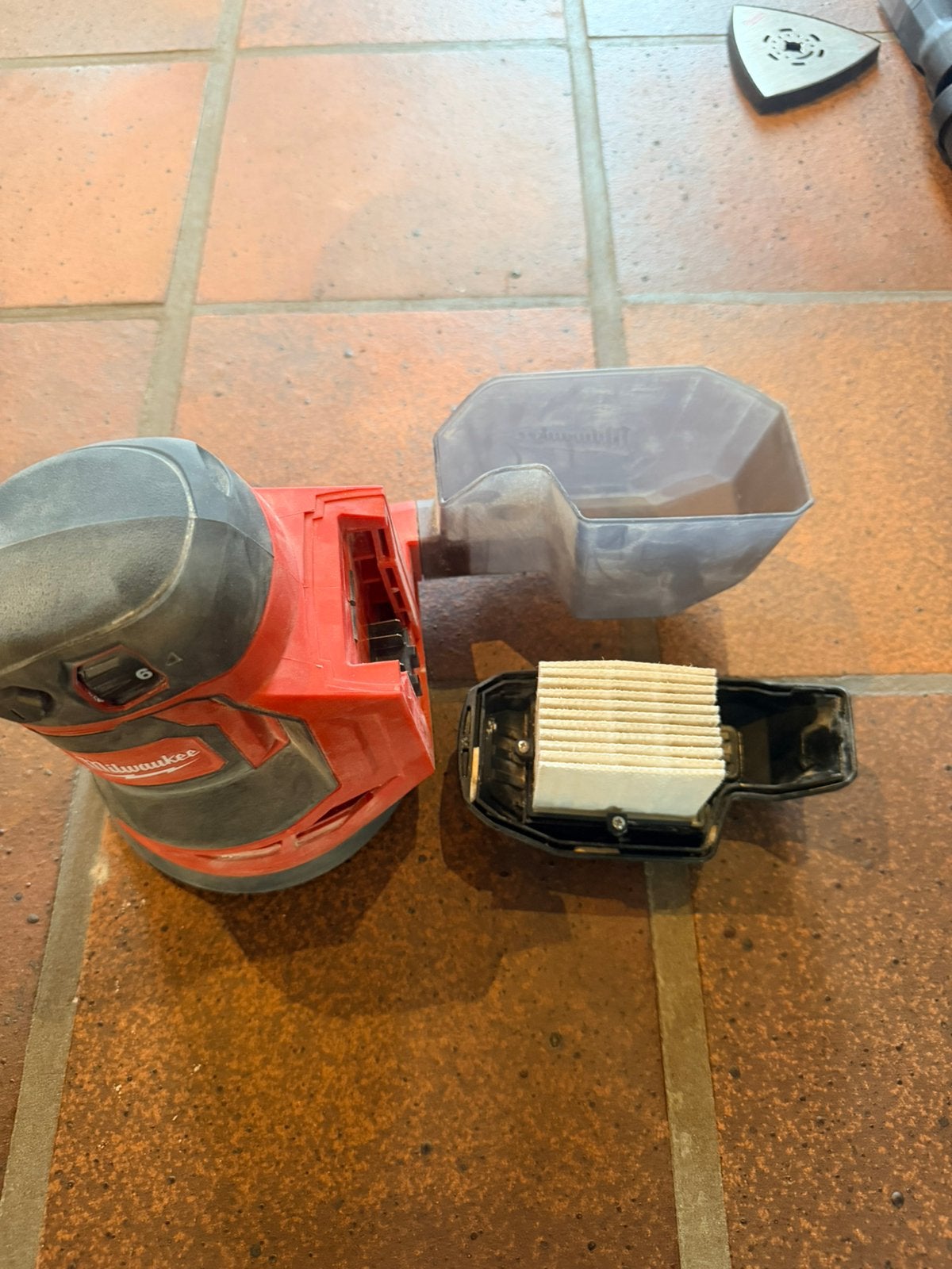 Milwaukee M18 BOS125-0, Doe-het-zelf en Bouw, Ophalen, Zo goed als nieuw