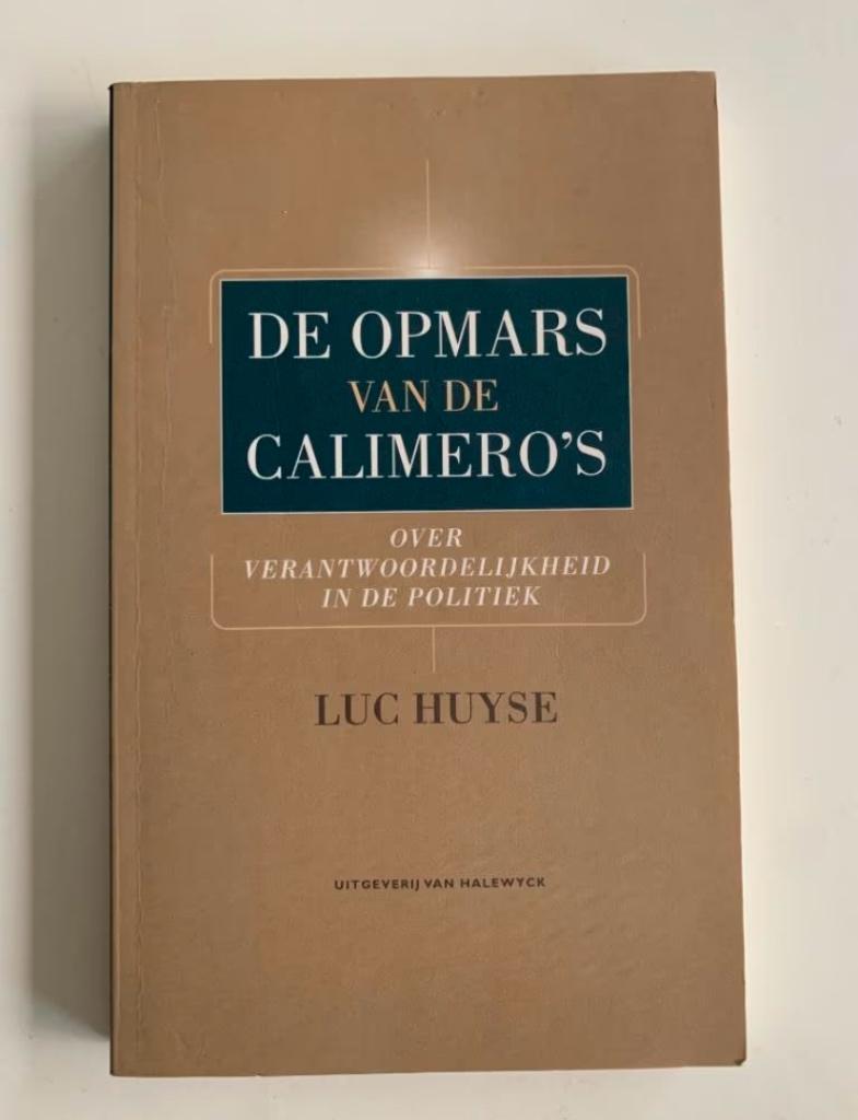 De opmars van de Calimero's, Lucien Huyse, Enlèvement ou Envoi, Neuf, Politique