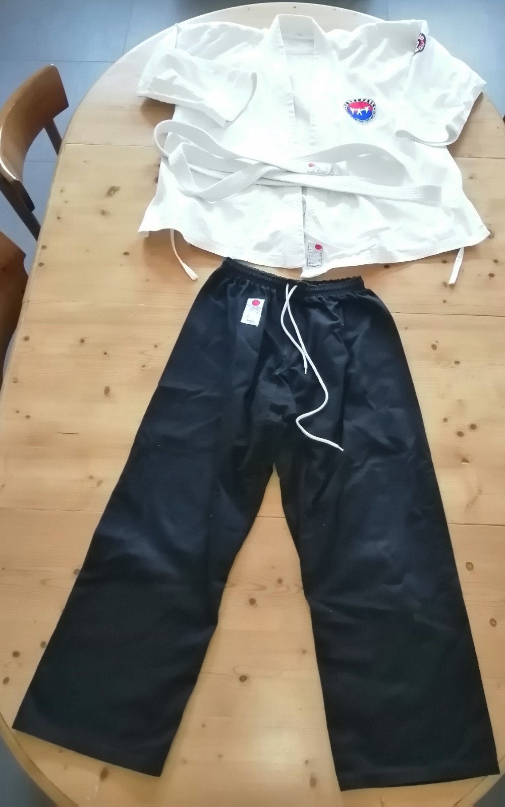 Tenue Dobok Hoshin et matériel de combat, Sport en Fitness, Ophalen, Gebruikt