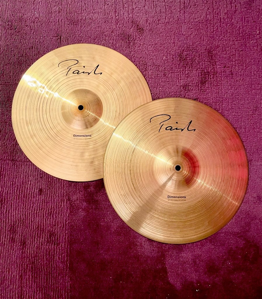 PAISTE Hi-Hat dimension 14", Enlèvement ou Envoi, Comme neuf