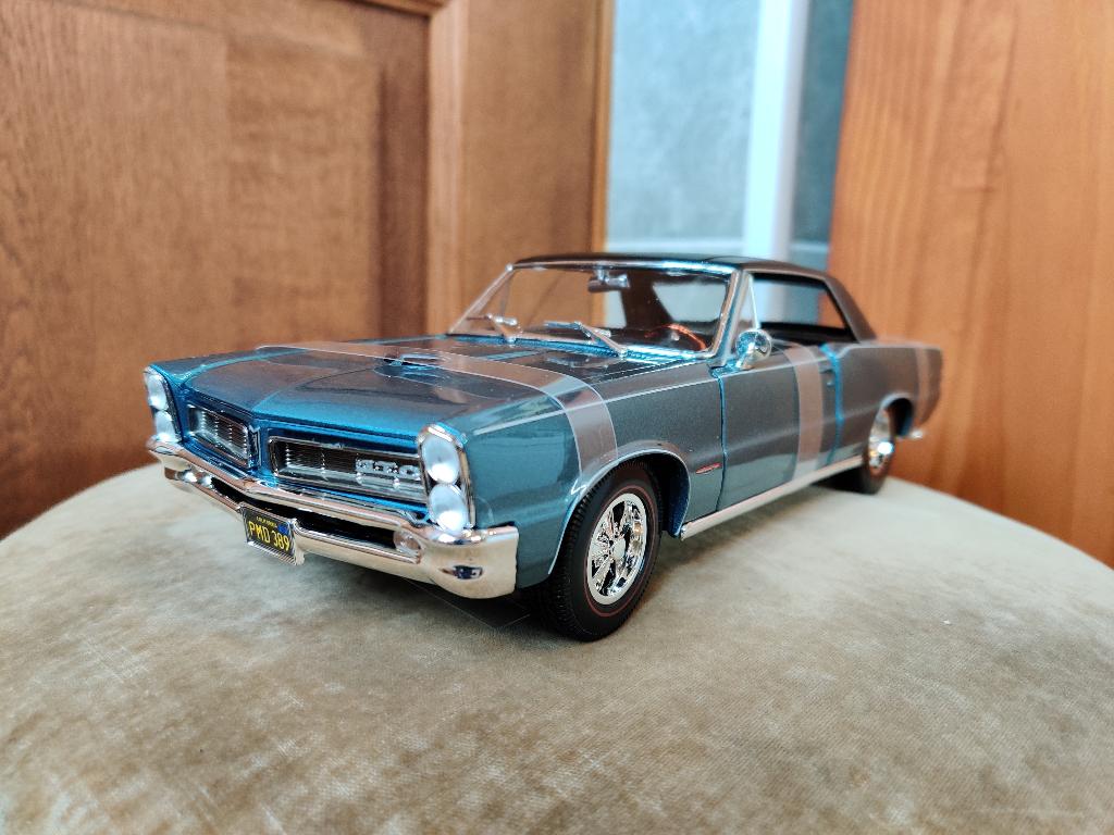 Pontiac GTO 1965 Maisto 1/18e nieuw, in doos., Ophalen of Verzenden, Nieuw, Auto, Maisto