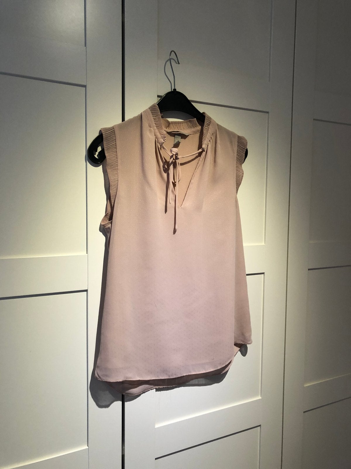 Elegante oud roze top zonder mouwen maat 36, Ophalen of Verzenden, Zo goed als nieuw, Roze, Maat 36 (S)