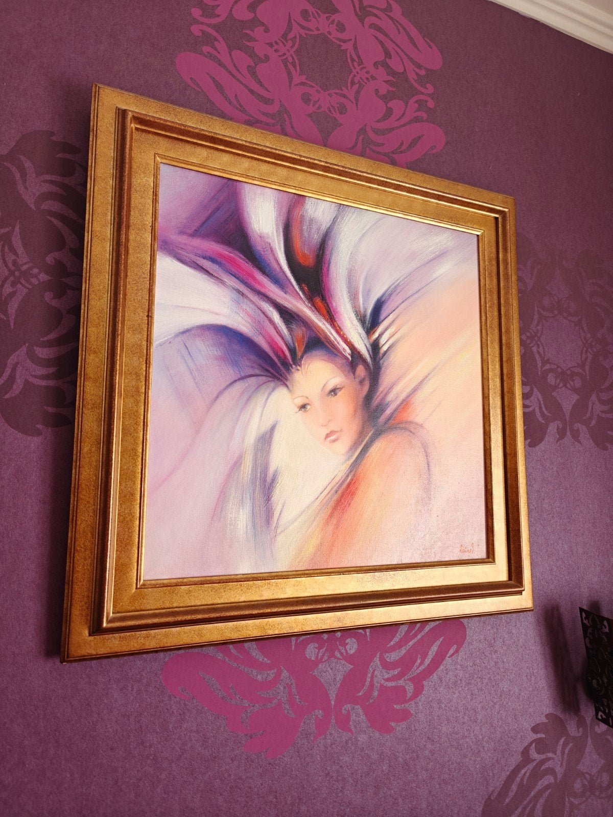 Schilderij Christian Lainel, Enlèvement