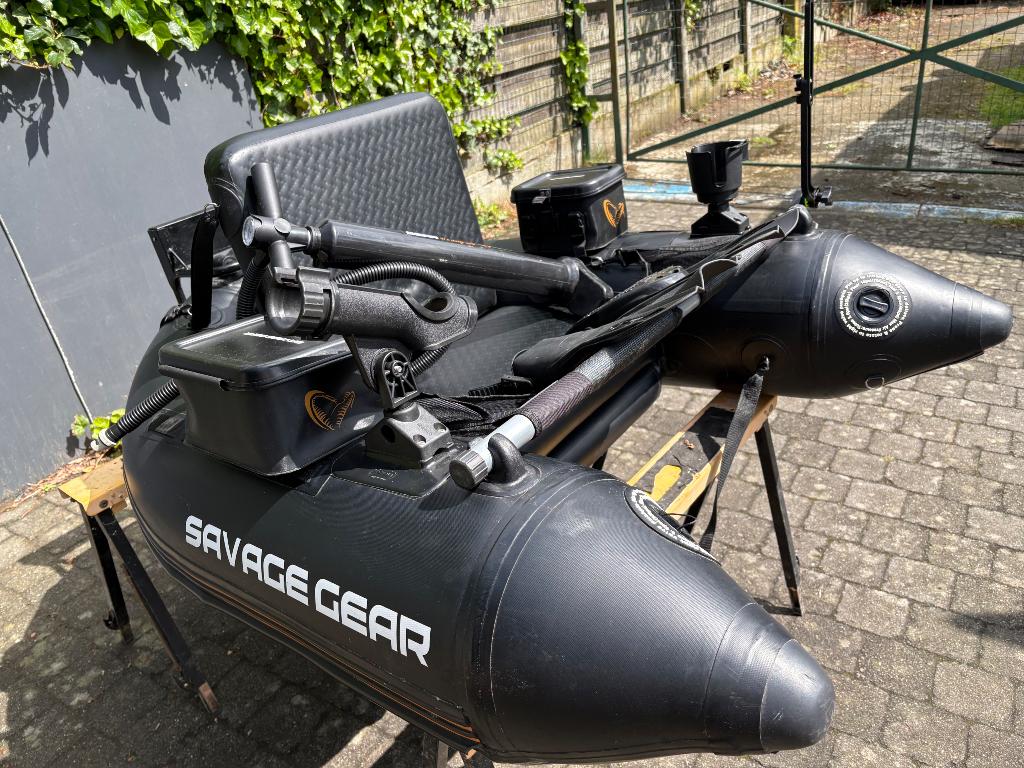 Savage Gear High Rider Bellyboot, Watersport en Boten, Gebruikt, PVC, Overige brandstoffen, Pomp