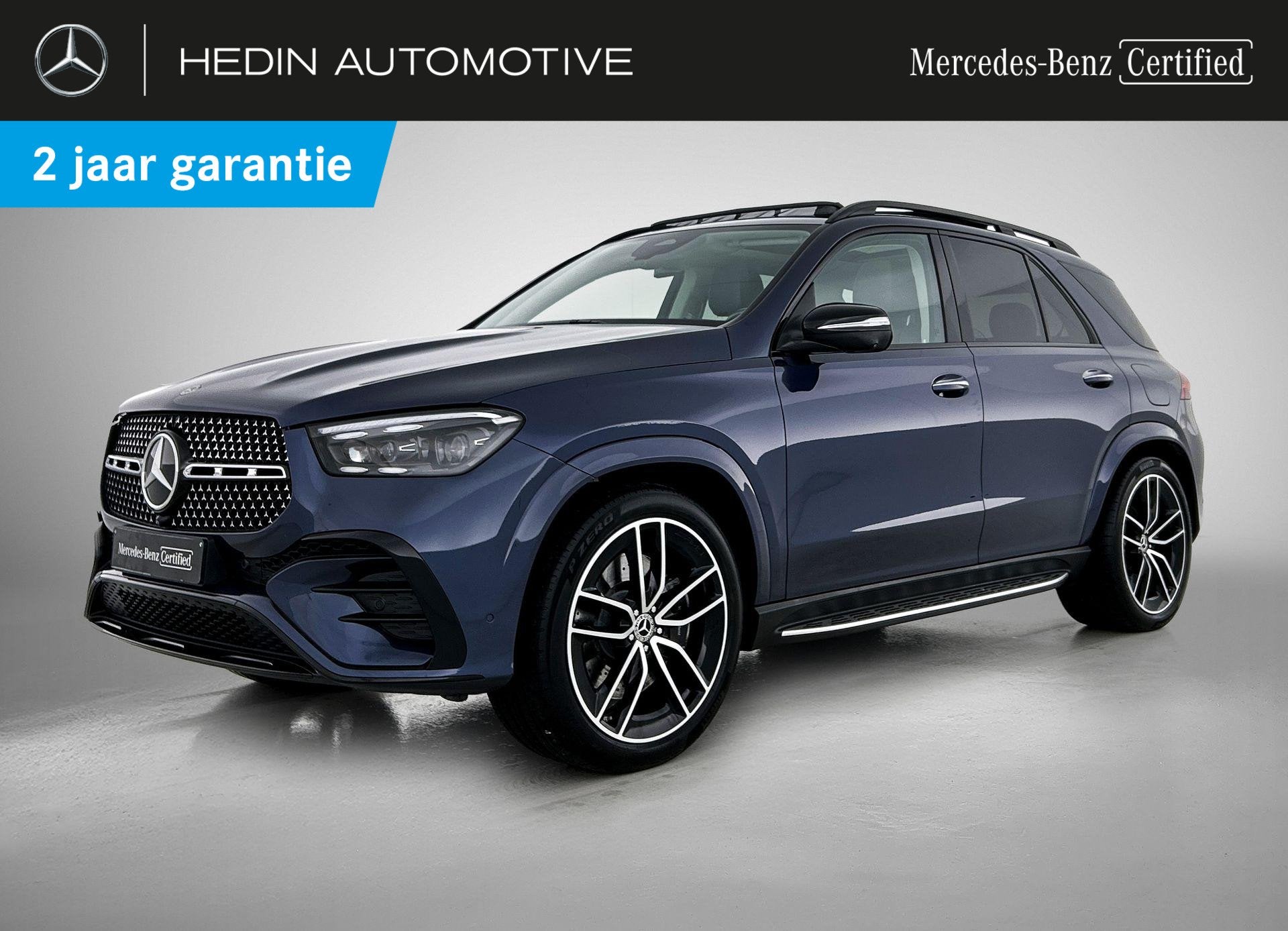 Mercedes-Benz GLE-Klasse 350 DE 4MATIC SUV AMG Line Night Pa, Auto's, Dealer onderhouden, Stof, Gebruikt, Zwart