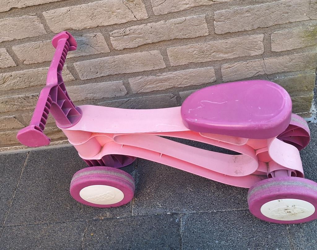 Loopfiets, Ophalen