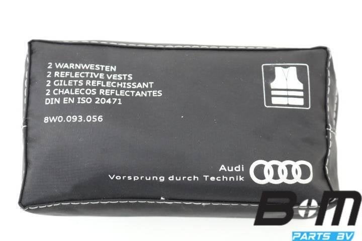 Tasje met 2 veiligheidsvesten Audi A4 8W, Gebruikt
