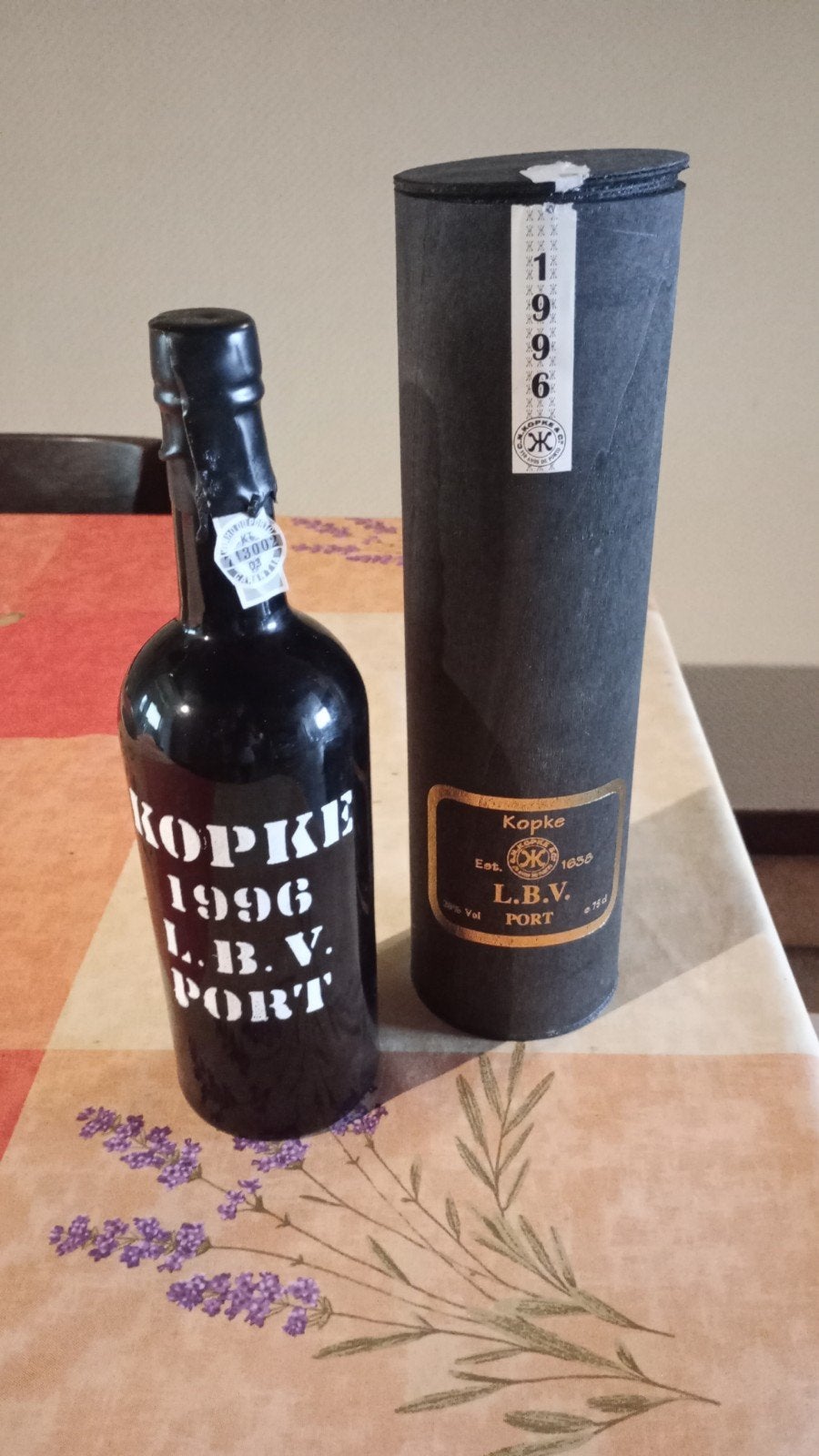 Port de Kopke 1996, Collections, Vins, Neuf, Autres régions, Pleine, Porto