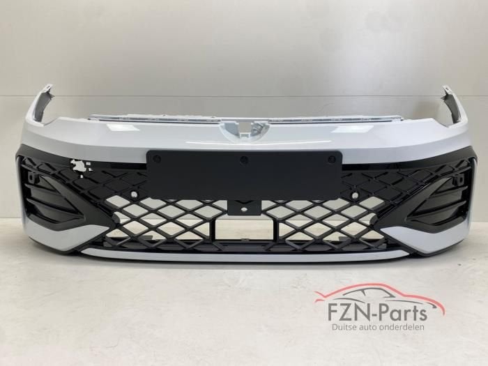 VW Golf 8 5H R-Line Facelift Voorbumper LC9A 6PDC, Auto-onderdelen, Ophalen of Verzenden, Gebruikt, Voor, Bumper