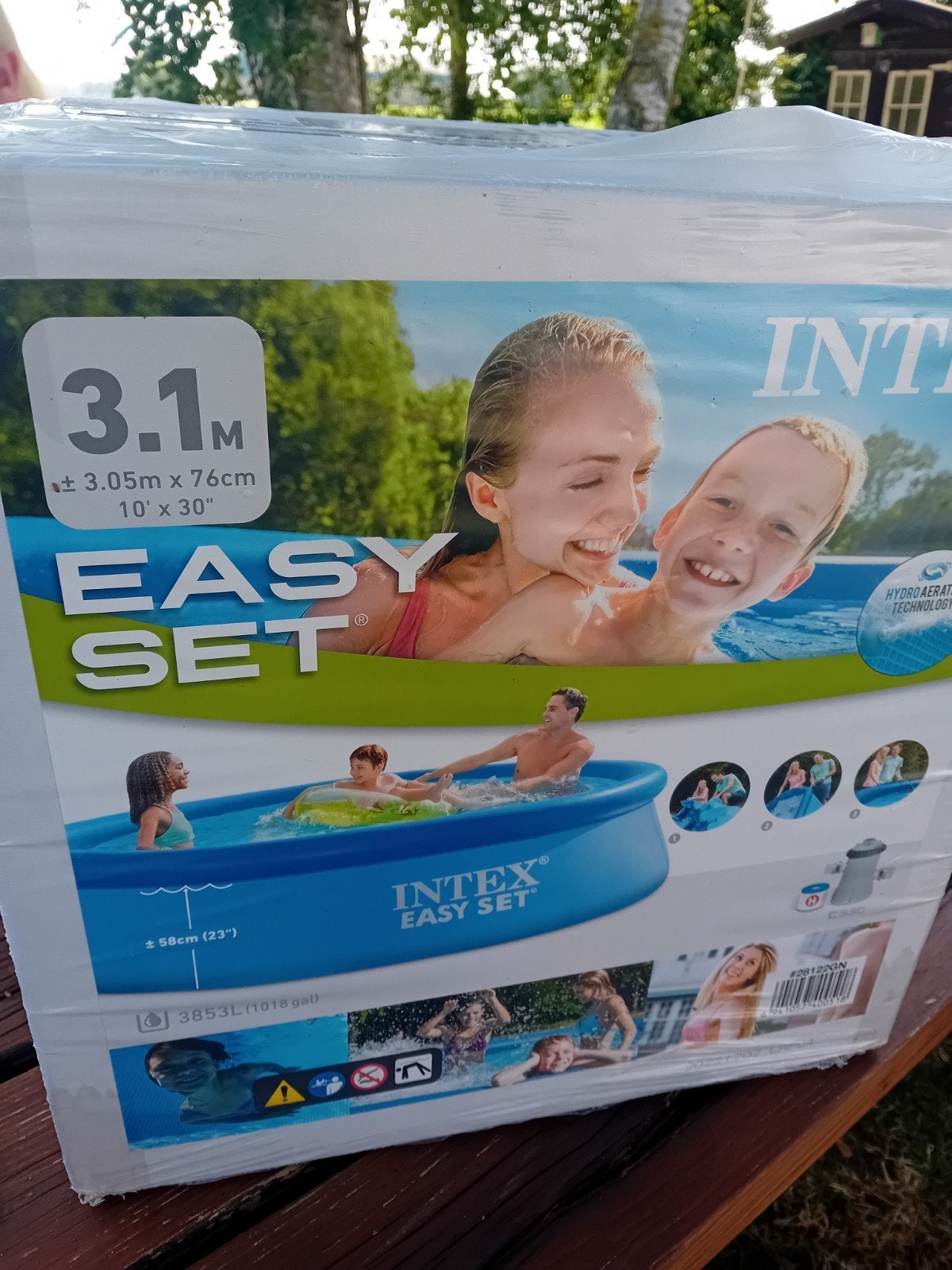 nieuw Intex Easy Set zwembad met pomp, Ophalen, Rond, Nieuw, Opzetzwembad