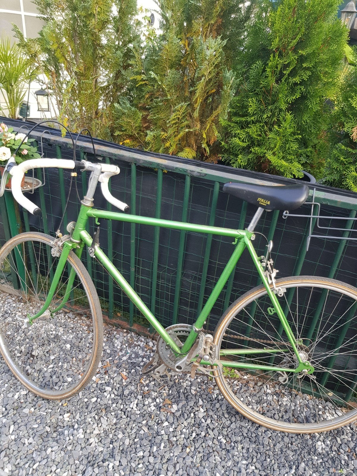 Retro koersfiets met nr.merk onbekend zie foto s, Enlèvement