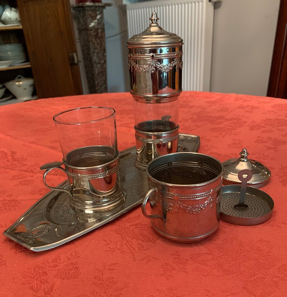 Set voor tee of coffee, Huis en Inrichting, Keuken | Bestek, Ophalen, Zo goed als nieuw, Serveergerei