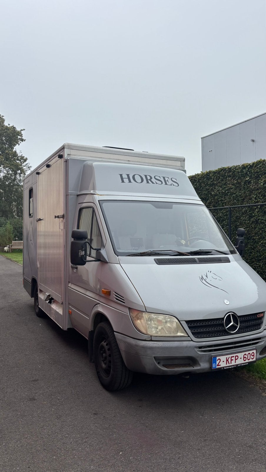 TE HUUR paardencamionette (B rijbewijs)