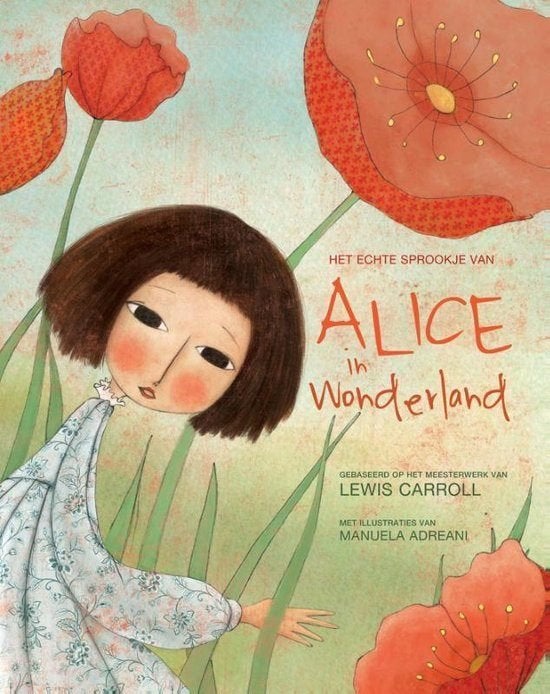 boek:Alice in Wonderland,het echte sprookje/Manuela Adreani, Boeken, Ophalen of Verzenden, Zo goed als nieuw, Sprookjes