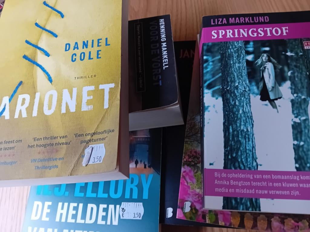 6 stuks, Boeken, Ophalen, Gelezen