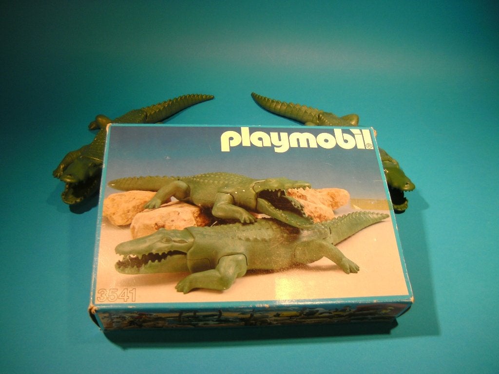 PLAYMOBIL - Krokodillen - Vintage - 3541 -, Ophalen of Verzenden, Complete set