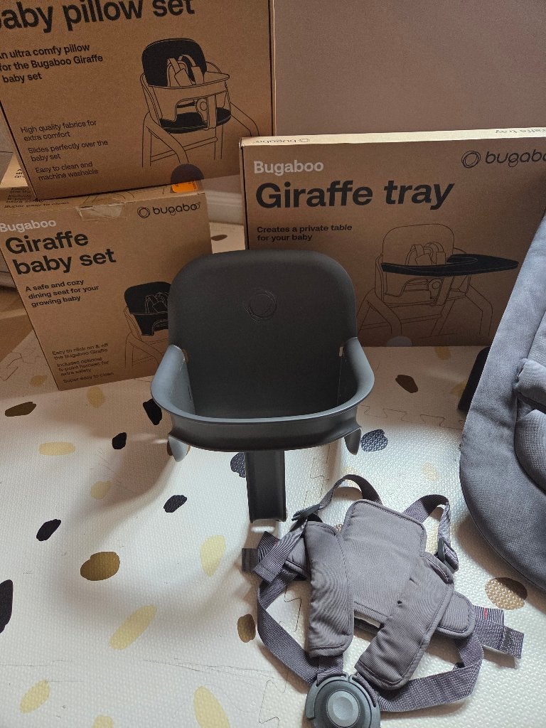 Bugaboo giraffe uitbouwsets, Ophalen, Zo goed als nieuw, Meegroeistoel, Aanschuifbaar