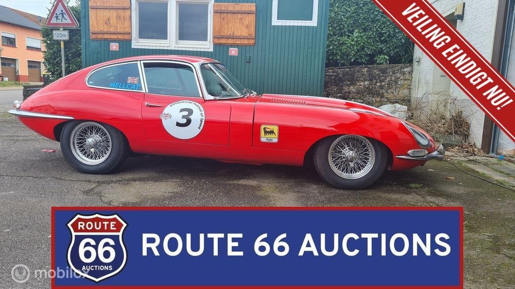 Jaguar E-Type Series 1 Coupe | 1963 | Route 66 Auctions, Achat, Entreprise, Boîte manuelle, Autre carrosserie