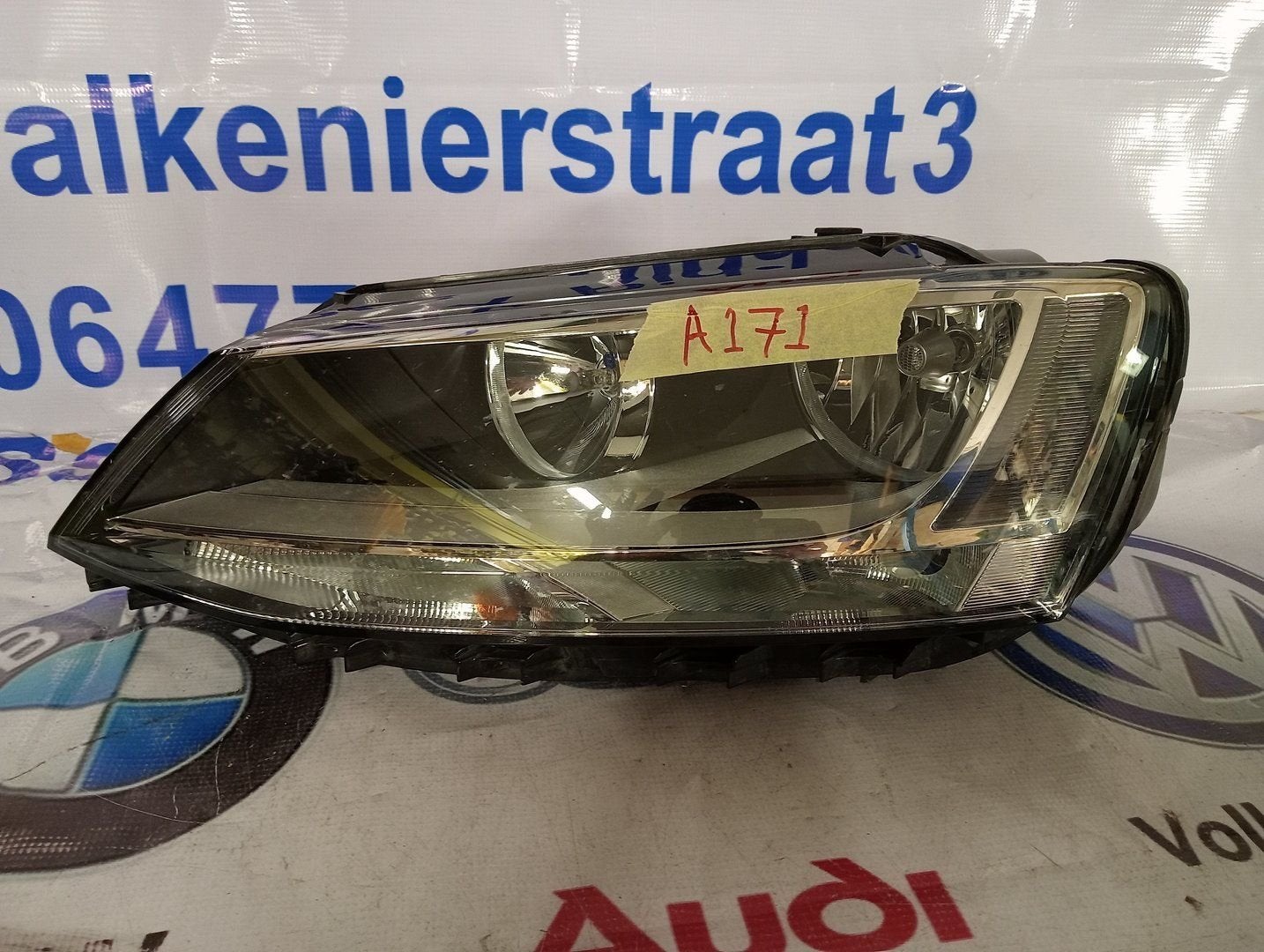 Volkswagen Jetta Koplamp Halogeen rechts 5C7941005A, Gebruikt, -, Volkswagen, -