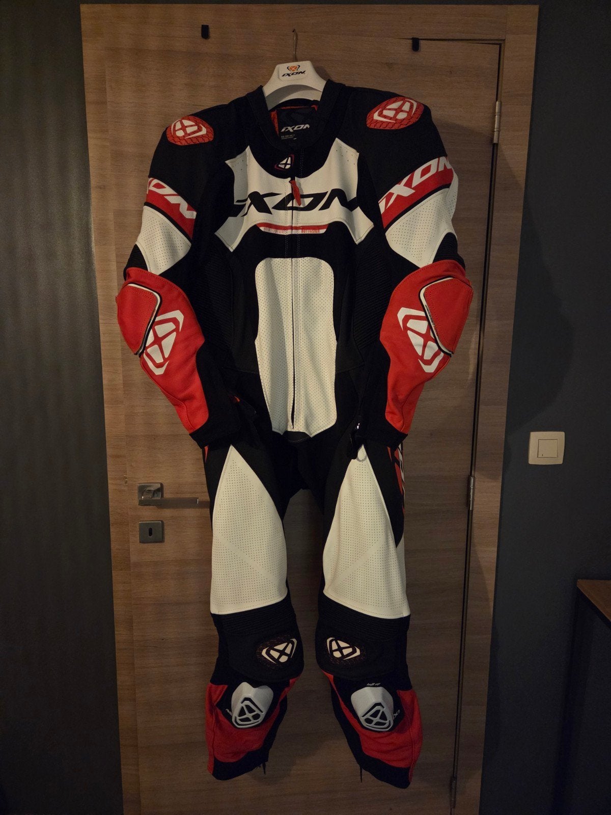 Combinaison moto en cuir 1 pièce ixon, Motoren, Ophalen of Verzenden, Ixon, Tweedehands, Heren