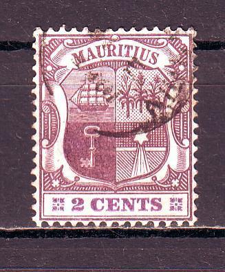 Postzegels Engelse kolonie Mauritius 2, Postzegels en Munten, Postzegels | Europa | UK, Gestempeld, Ophalen of Verzenden