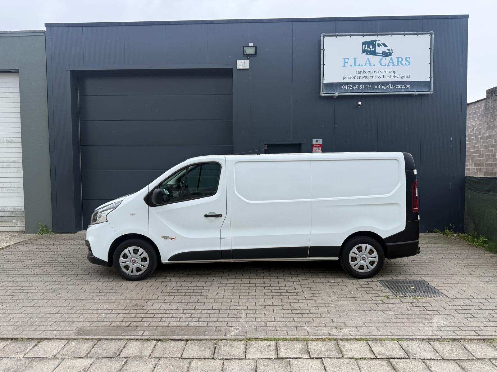FIAT TALENTO 1.6TDI BJ2017 L2 EURO6B AIRCO VERLENGDE VERSIE, Auto's, Bestelwagens en Lichte vracht, Voorwielaandrijving, Stof