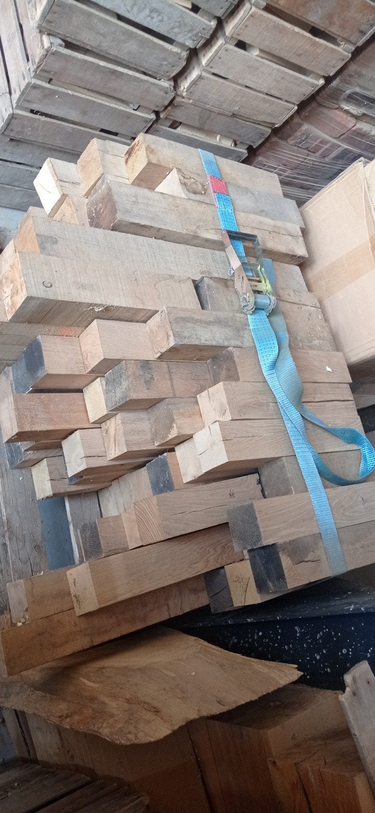 Eiken kepers 10 x 10 cm = 40 tot 80 lang  droog, Doe-het-zelf en Bouw, Ophalen