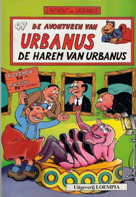 Strip Urbanus 47 - De harem van Urbanus, Linthout en Urbanus, Eén stripboek, Nieuw, Ophalen of Verzenden