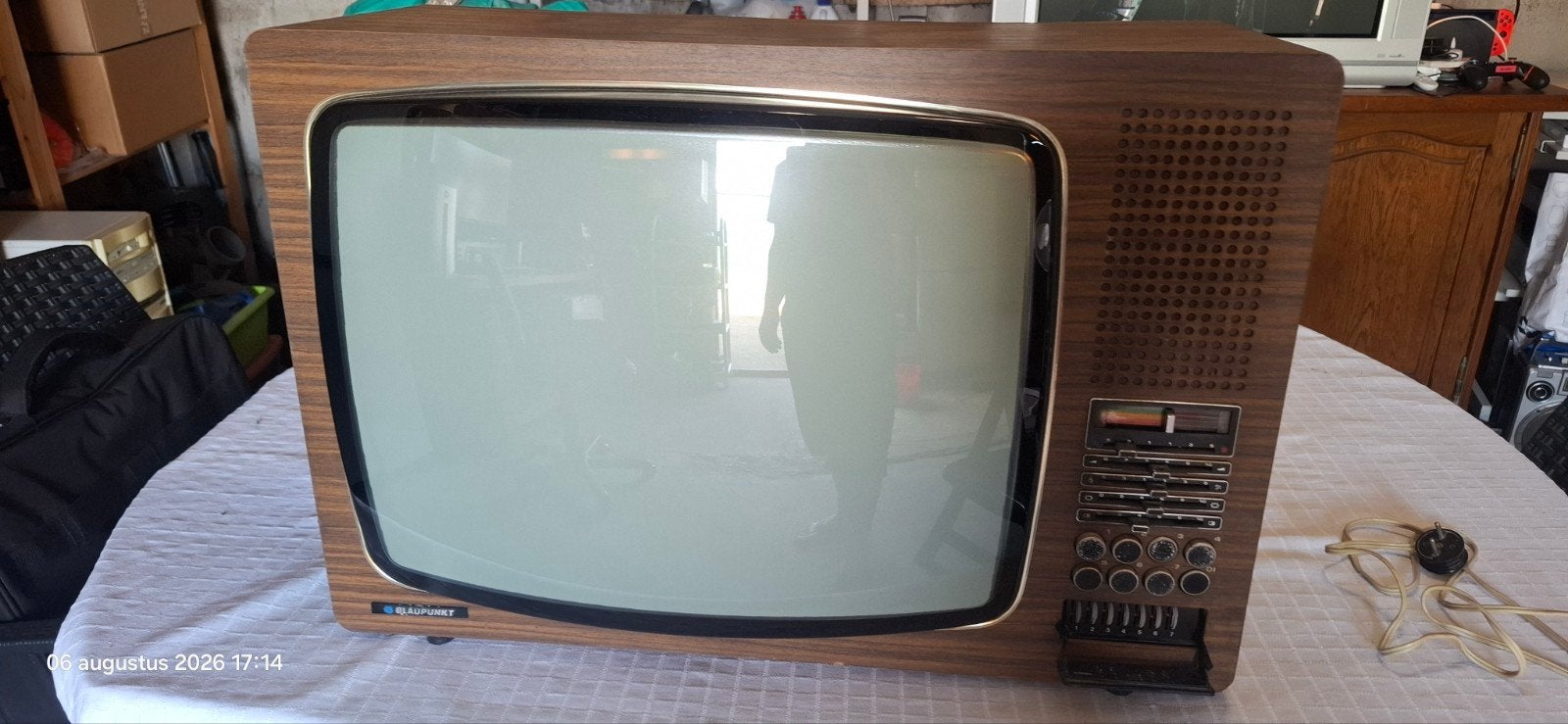 oude kleuren televisie jaren 70, Audio, Tv en Foto, Vintage Televisies, Ophalen