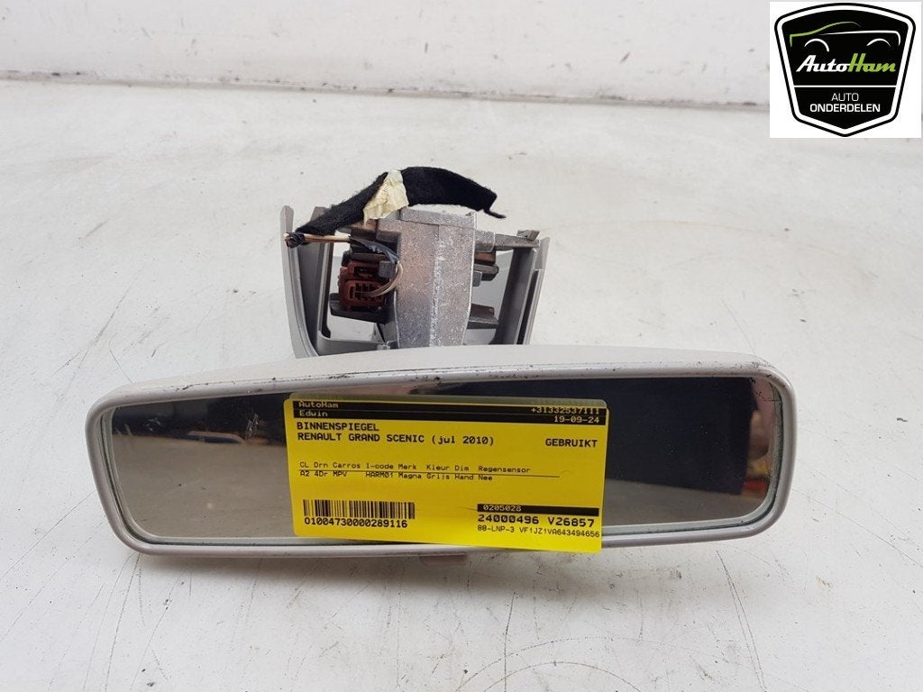 BINNENSPIEGEL Grand Scénic III (JZ) (|020528|963217469R|), Auto-onderdelen, Dhr. J. Ham, Gebruikt, Renault, Administratie@autoham.nl