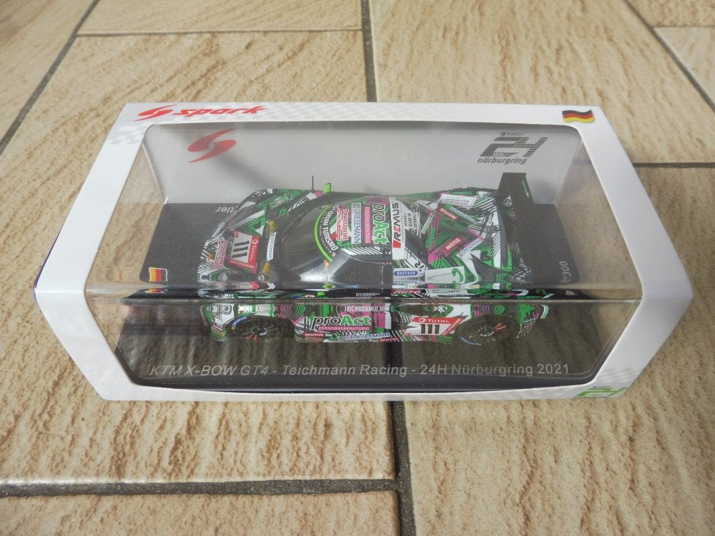 1:43 Spark SG772 KTM X-Bow GT4 24h Nürburgring 2021 #111, Enlèvement ou Envoi, Comme neuf, Voiture, Autres marques